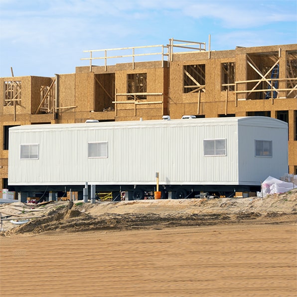 construction trailers are built to withstand tough conditions and are constructed with weather-resistant materials